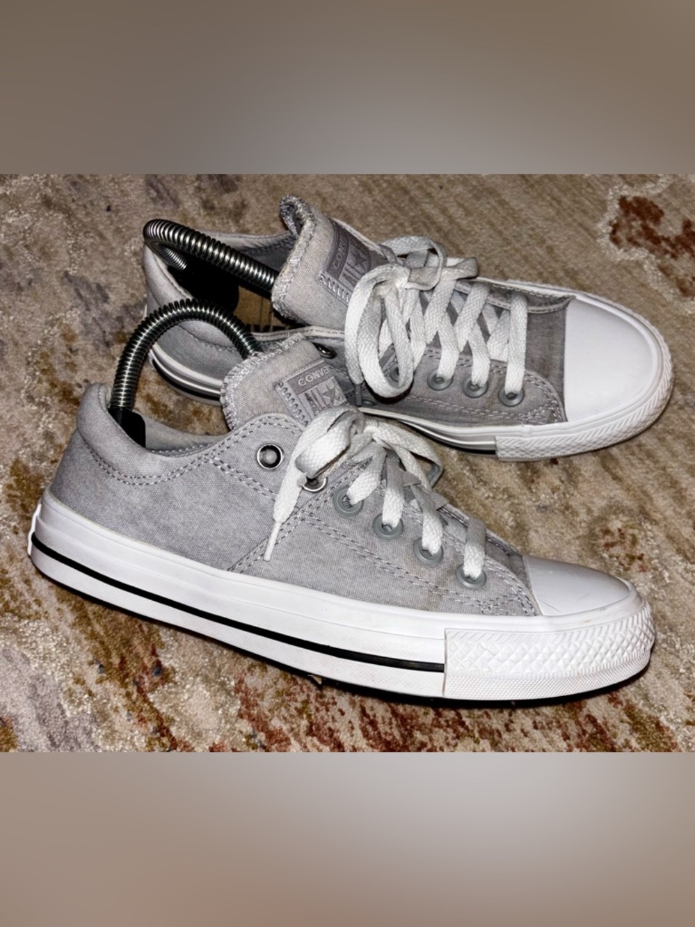 Converse All Star Gray Low Top Sneakers